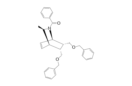 (7,8-BIS-BENZYLOXYMETHYL-3-METHYL-2-AZA-BICYCLO-[2.2.2]-OCT-5-EN-2-YL)-PHENYL-METHANONE;MINOR-ISOMER