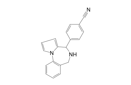 4-(5,6-dihydro-4H-pyrrolo[1,2-a][1,4]benzodiazepin-4-yl)benzenecarbonitrile