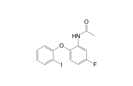 N-(5-Fluoro-2-(2-iodophenoxy)phenyl)acetamide