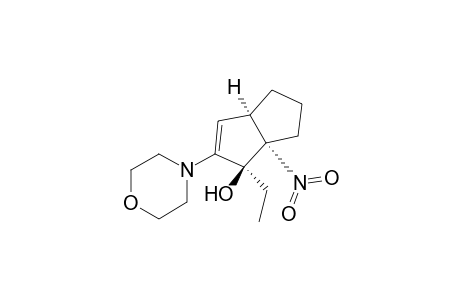 [1S*-(1.alpha.,3a.alpha.,6a.alpha.)]-1-ethyl-2-morpholino-6a-nitro-1,3a,4,5,6,6a-hexahydropentalen-1-ol