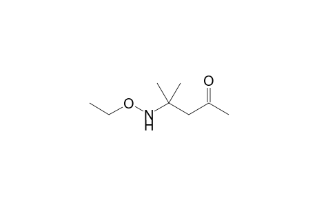 4-(ethoxyamino)-4-methyl-2-pentanone