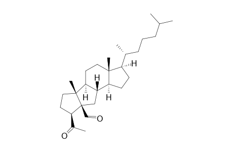 3-BETA-ACETYL-A,B-BISNOR-5-BETA-CHOLESTANE-5-CARBALDEHYDE