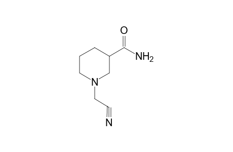 1-(cyanomethyl)-3-piperidinecarboxamide