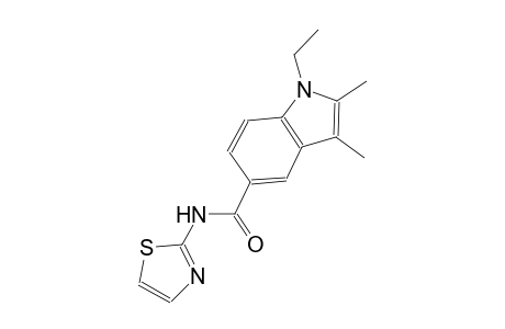 1-ethyl-2,3-dimethyl-N-(1,3-thiazol-2-yl)-1H-indole-5-carboxamide