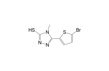 5-(5-bromo-2-thienyl)-4-methyl-4H-1,2,4-triazole-3-thiol