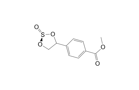 (R)-4-[( 4'-Methoxycarbonyl)phenyl]-1,3,2-dioxathiolane-2-one