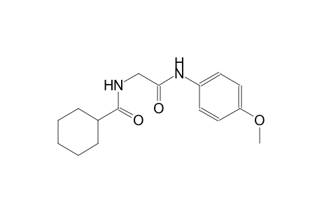 N-[2-(4-methoxyanilino)-2-oxoethyl]cyclohexanecarboxamide