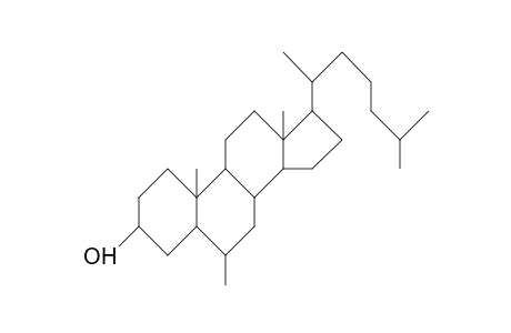 6-Methylcholestan-3-ol