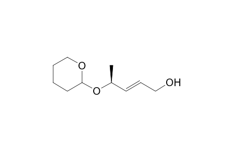 (4S)-4-(2-Tetrahydropyranyloxy)pent-2-enol