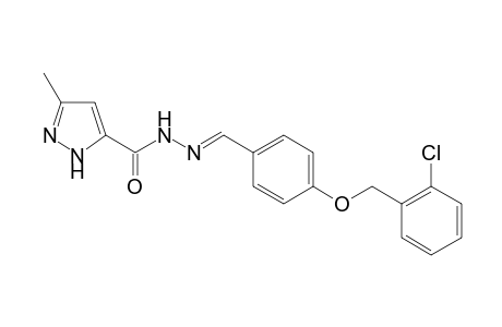 5-Methyl-2H-pyrazole-3-carboxylic acid [4-(2-chloro-benzyloxy)-benzylidene]-hydrazide