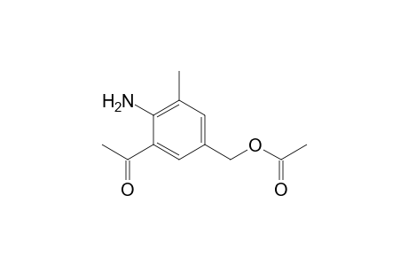 Ethanone, 1-[5-[(acetyloxy)methyl]-2-amino-3-methylphenyl]-