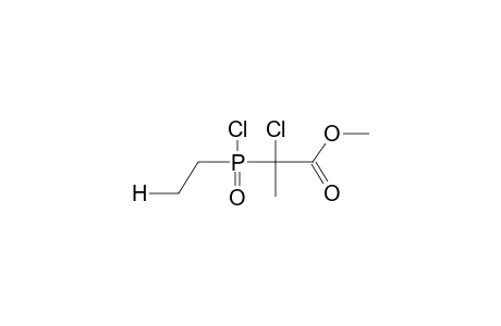 ETHYL(1-CHLORO-1-CARBOMETHOXYETHYL)CHLOROPHOSPHINATE