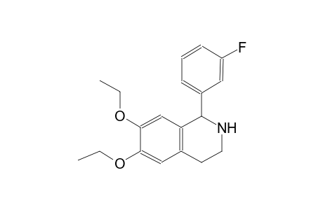 isoquinoline, 6,7-diethoxy-1-(3-fluorophenyl)-1,2,3,4-tetrahydro-