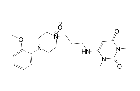 6-((3-[4-(2-Methoxyphenyl)-1-oxido-1-piperazinyl]propyl)amino)-1,3-dimethyl-2,4(1H,3H)-pyrimidinedione