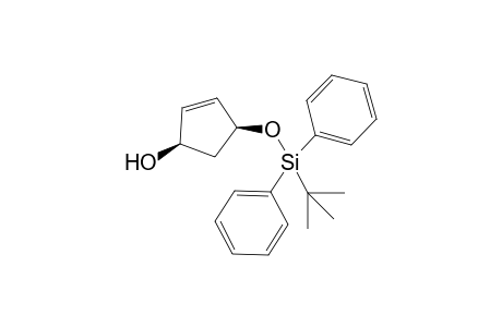(1R,4S)-(-)-4-(((1,1-dimethylethyl)diphenylsilyl)oxy)-2-cyclopenten-1-ol