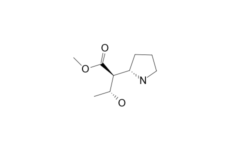 METHYL-(2S,3R)-3-HYDROXY-2-[(2S)-PYRROLIDIN-2-YL]-BUTANOATE