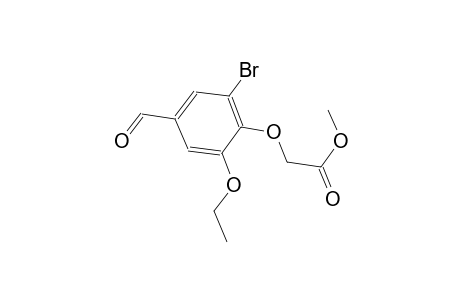 methyl (2-bromo-6-ethoxy-4-formylphenoxy)acetate