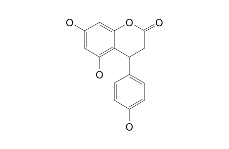3,4-DIHYDRO-4-(4'-HYDROXYPHENYL)-5,7-DIHYDROXYCOUMARIN