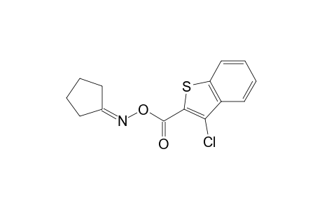 Cyclopentanone o-[(3-chloro-1-benzothien-2-yl)carbonyl]oxime