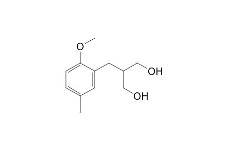2-(2-methoxy-5-methylbenzyl)-1,3-propanediol