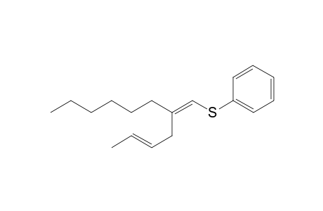 2-Hexyl-1-phenylthiohexa- 1(Z),4-diene