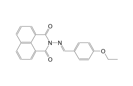 1H-benz[de]isoquinoline-1,3(2H)-dione, 2-[[(E)-(4-ethoxyphenyl)methylidene]amino]-
