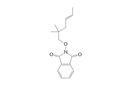 (E)-2-[(2,2-Dimethylhex-4-en-1-yl)oxy]isoindoline-1,3-dione