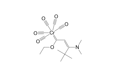 Pentacarbonyl [(2E)-3-(dimethylamino)-4,4-dimethyl-1-ethoxy-2-pentenylidene] chromium