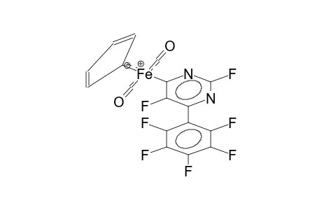 4-DICARBONYL(CYCLOPENTADIENYL)IRON-PERFLUORO-6-PHENYLPYRIMIDINE