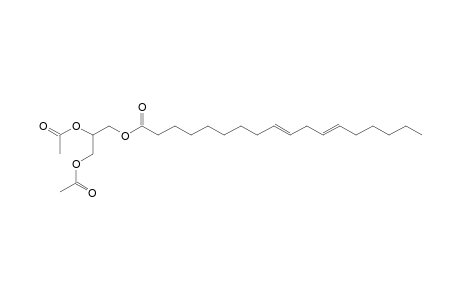 9,12-Octadecadienoic acid (Z,Z)-, 2,3-bis(acetyloxy)propyl ester
