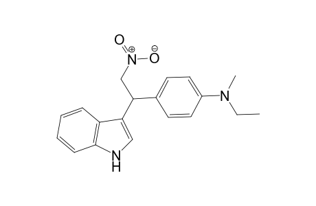 4-(1-(1H-Indol-3-yl)-2-nitroethyl)-N-ethyl-N-methylanilin