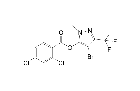4-Bromo-5-[(2',4'-dichlorobenzoyl)oxy]-1-methyl-3-(trifluoromethyl)pyrazole