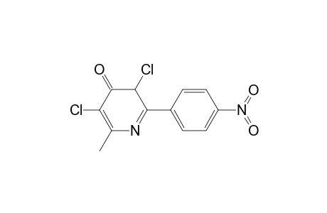 3,5-Dichloro-2-methyl-6-(4-nitrophenyl)-4-pyridinol