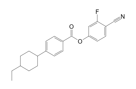 4-cyano-3-fluorophenyl 4-(4-ethylcyclohexyl)benzoate
