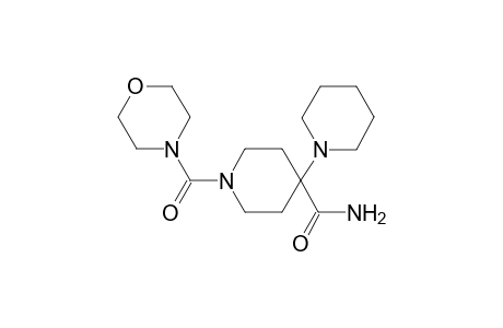 [1,4']Bipiperidinyl-4'-carboxamide, 1'-(morpholine-4-carbonyl)-
