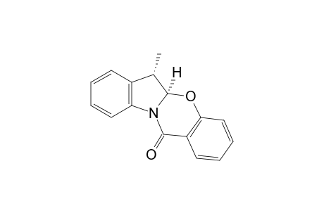 (5aR,6S)-6-Methyl-5aH-benzo[5,6][1,3]oxazino[3,2-a]indol-12(6H)one