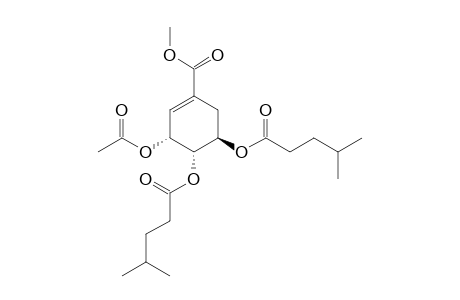 3-O-ACETYL-4,5-O-DI-(3-METHYLVALERYL)-SHIKIMIC-ACID-METHYLESTER