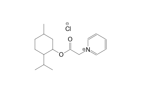 1-{2-[(2-isopropyl-5-methylcyclohexyl)oxy]-2-oxoethyl}pyridinium chloride