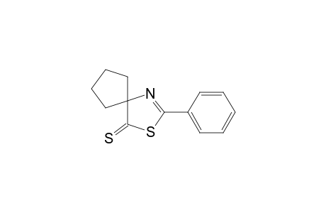 3-Thia-1-azaspiro[4.4]non-1-ene-4-thione, 2-phenyl-