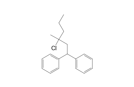 3-Chloro-3-methyl-1,1-diphenylhexane