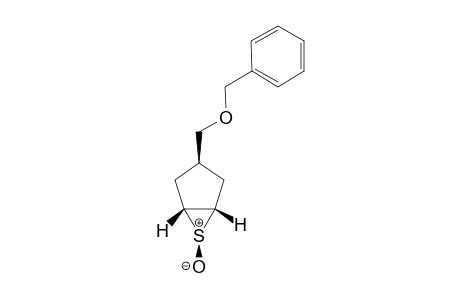 (1.beta.,3.beta.,5.beta,6.beta..)-3-[(Phenylmethoxy)methyl]-6-thiabicyclo[3.1.0]hexane 6-oxide