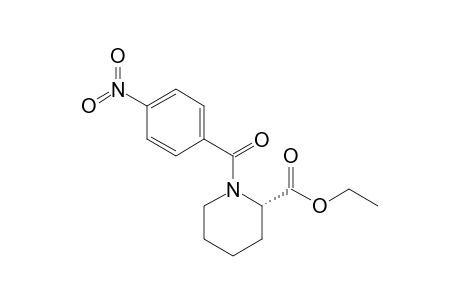 (S)-1-(4-Nitrobenzoyl)piperidine-2-carboxylic acid ethyl ester