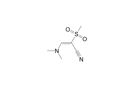 2-Propenenitrile, 3-(dimethylamino)-2-(methylsulfonyl)-