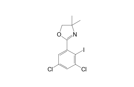 2-(3,5-Dichloro-2-iodophenyl)-4,4-dimethyl-4,5-dihydrooxazole