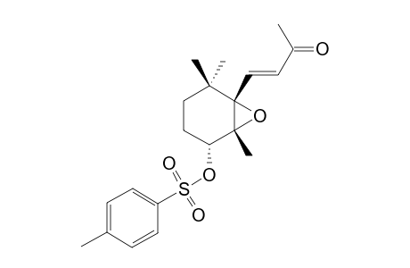 Toluene-4-sulfonic acid (1R,2R,6S)-1,5,5-trimethyl-6-((E)-3-oxo-but-1-enyl)-7-oxa-bicyclo[4.1.0]hept-2-yl ester