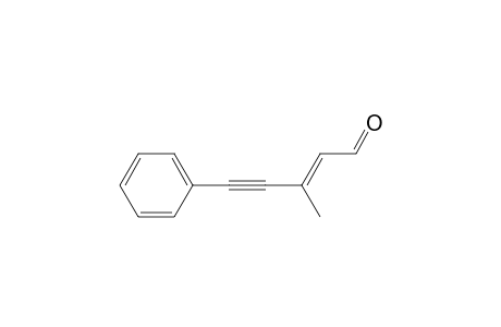 (E)-3-methyl-5-phenylpent-2-en-4-ynal
