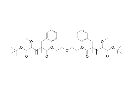 2-(tert-Butoxycarbonylmethoxymethylamino)-2-methyl-3-phenylpropionic acid 2-{2-[2-(tert-butoxycarbonylmethoxymethoxymethhylamino)-2-methyl-3-phenylpropionyloxy]ethoxy}ethyl ester