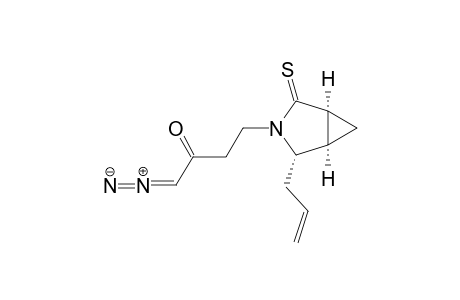 (1.alpha.,2.alpha.,5.alpha.)-(+-)-1-Diaza-4-[2-(2-propenyl)-4-thioxo-3-azabicyclo[3.1.0]hex-3-yl]-2-butanone