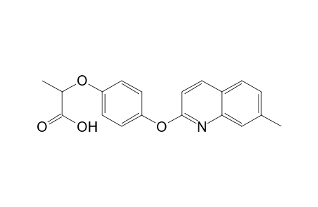 2-[4-[(7-Methyl-2-quinolinyl)oxy]phenoxy]propionic acid