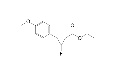 Ethyl 2-Fluoro-3-(4-methoxyphenyl)cyclopropanecarboxylate